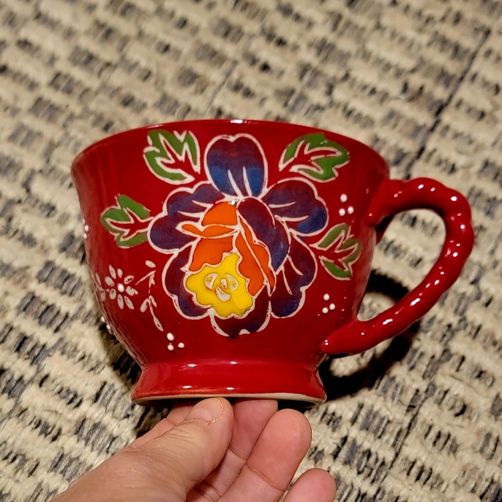Vintage Hand Painted Yokohama Studio Mug